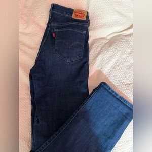 Levi's Women's Dark Indigo Skinny Jeans